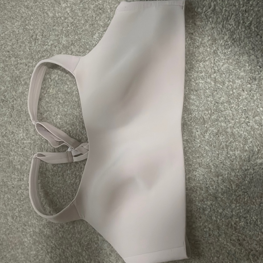 lululemon sports bra light pink